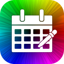 Calendar Color Picker Icon